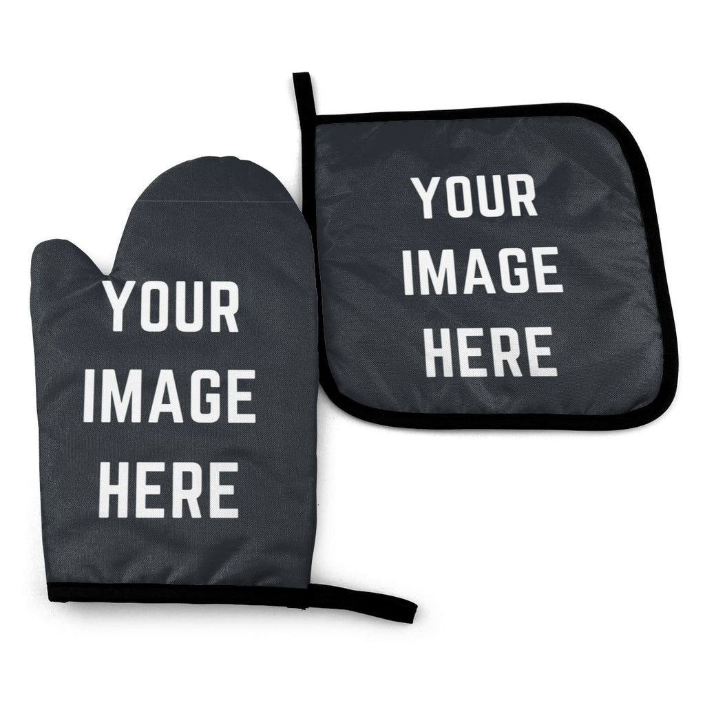 Fashion Custom Oven Mitts and Pot Holders Sets Your Own Design Customized Pot Holders